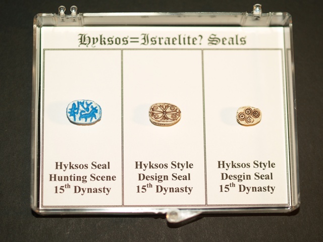 Hyksos-Israelite Seals Replicas - Click Image to Close